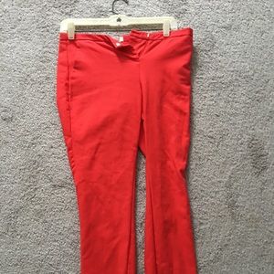 Forever 21 orangey red pants